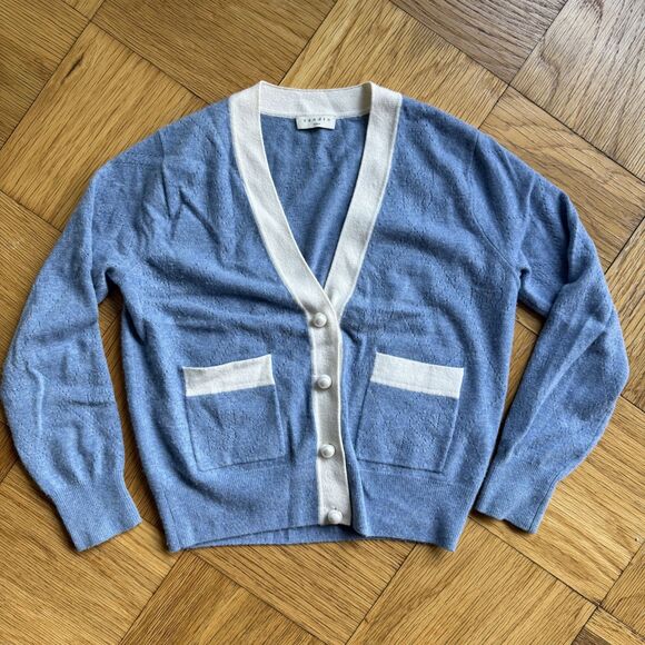 Sandro Lucas Wool/Cashmere Cardigan Sz S/M - Picture 11 of 15